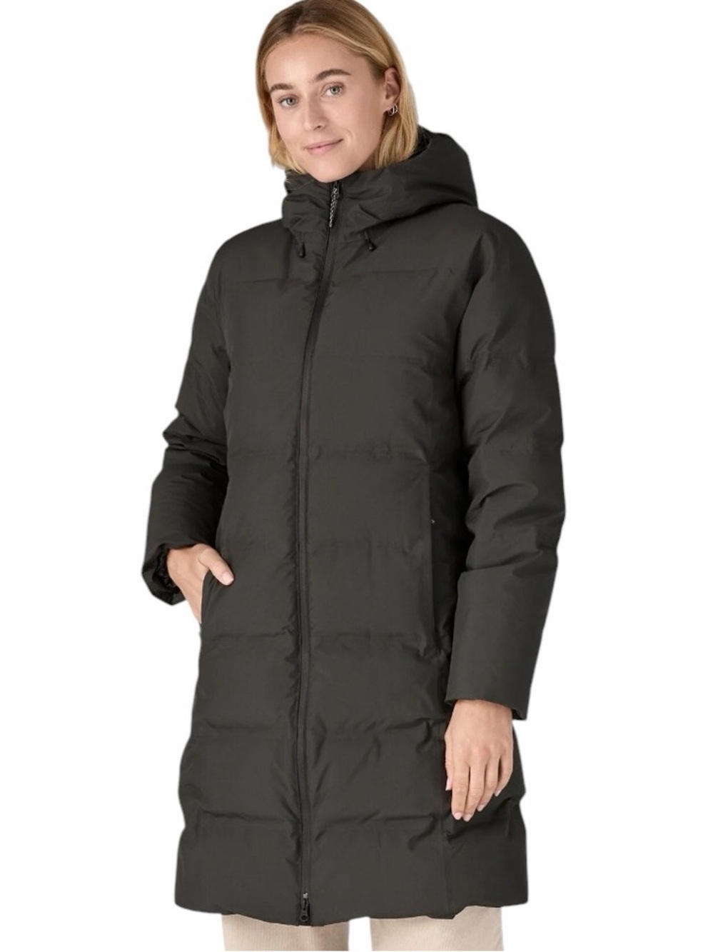 Patagonia - Jackson Glacier Parka Women’s Black 700 Fill Down Coat Sz M